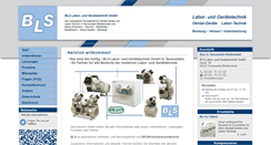 Desktop Screenshot of bls-service-team.de