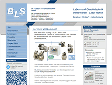 Tablet Screenshot of bls-service-team.de